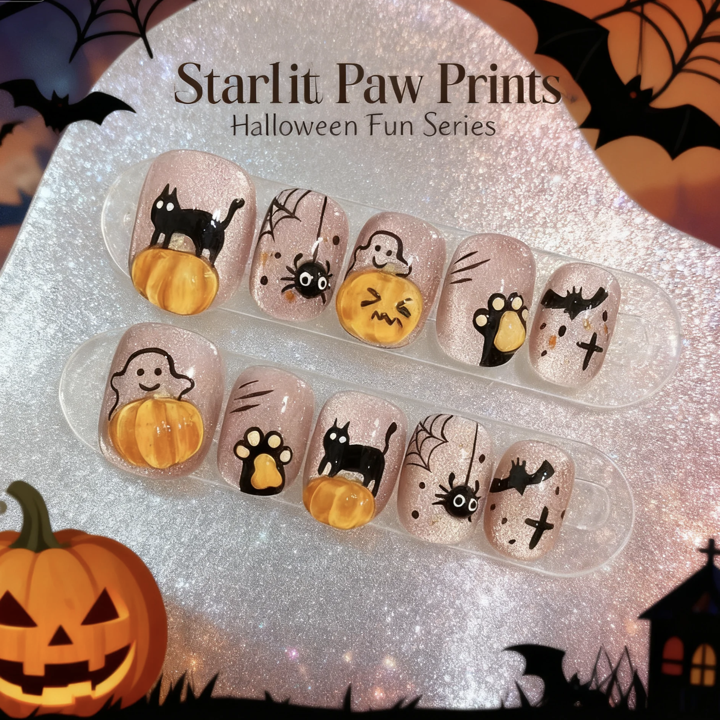 Starlit Paw Prints