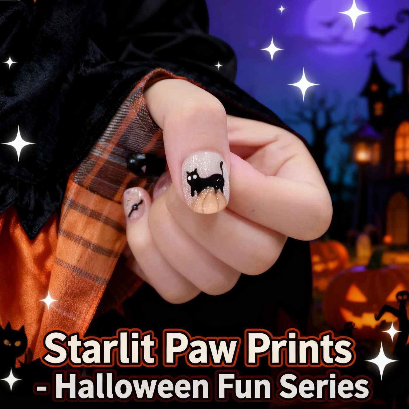 Starlit Paw Prints